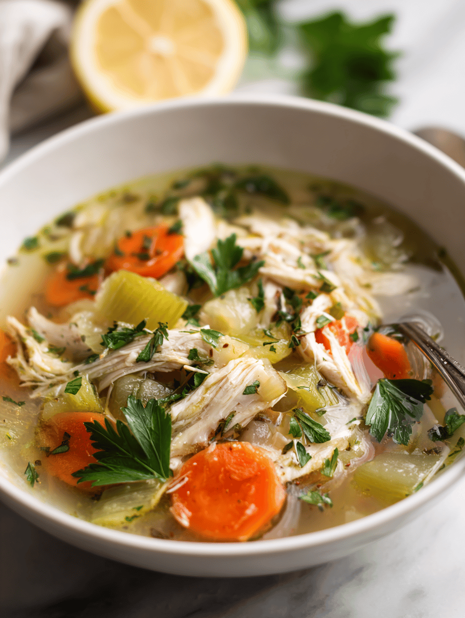 instant pot chicken soup recipe