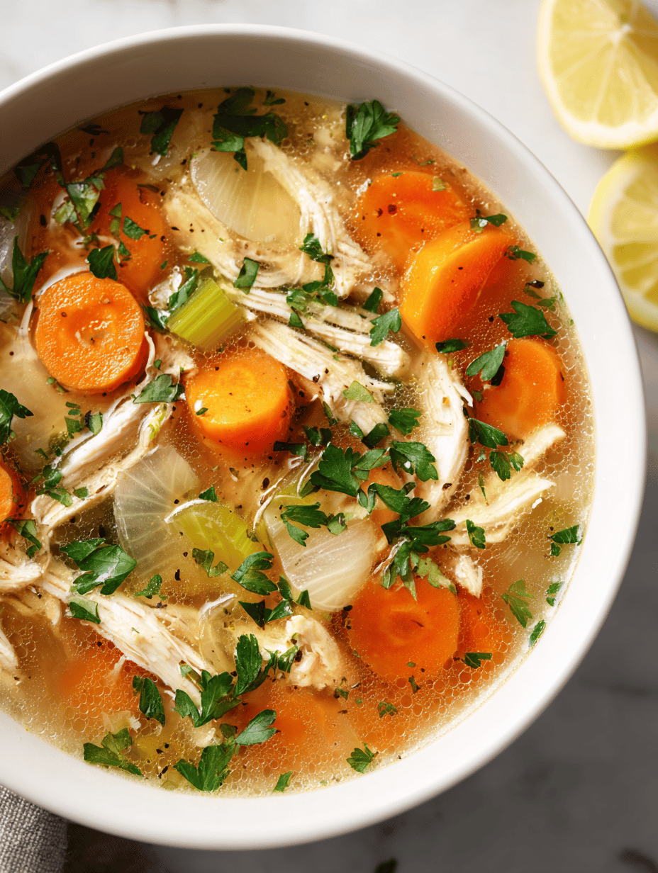 slow cooker chicken soup recipe