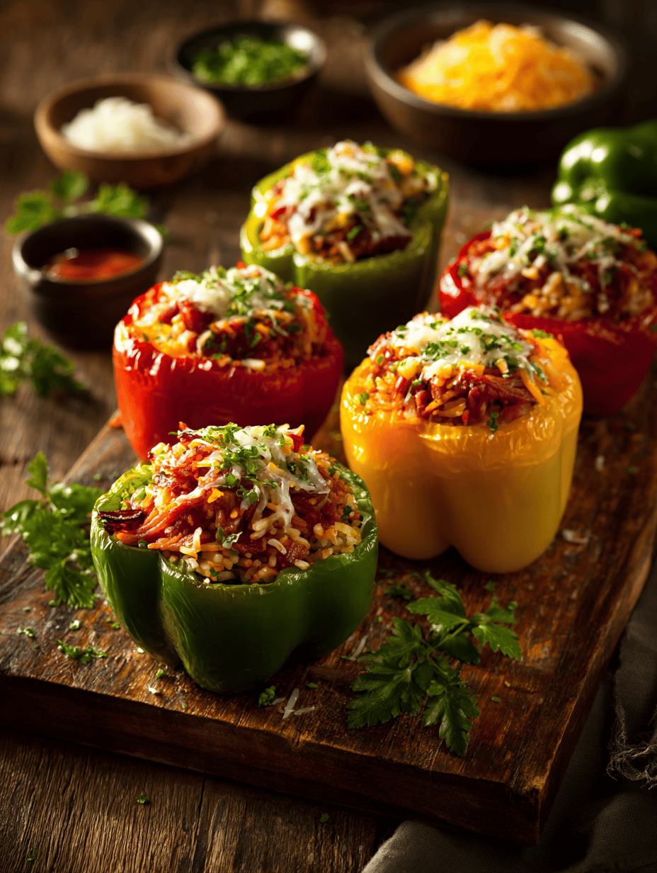 Stuffed Peppers Recipe: A Rustic Twist on a Classic Comfort