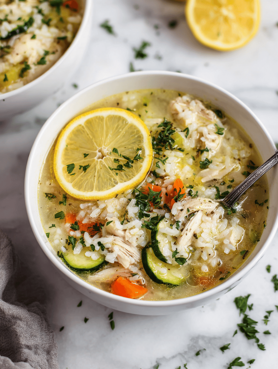 chicken and rice soup recipe