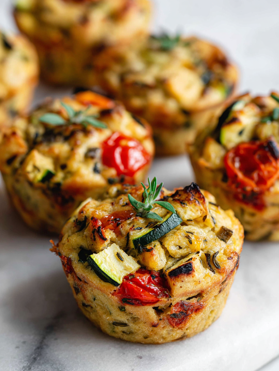 Savory Vegetable Muffins Recipe