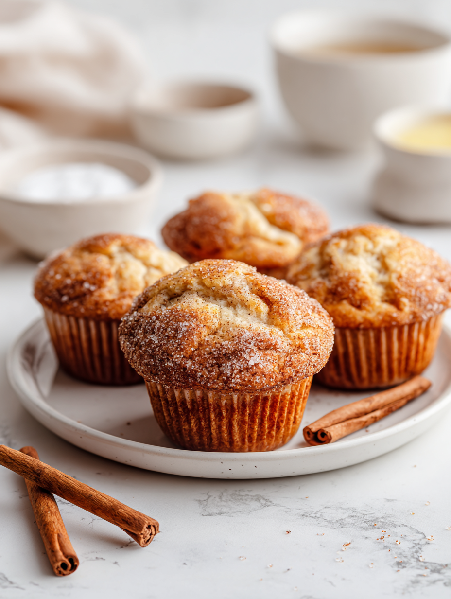 Cinnamon Sugar Muffins Recipe