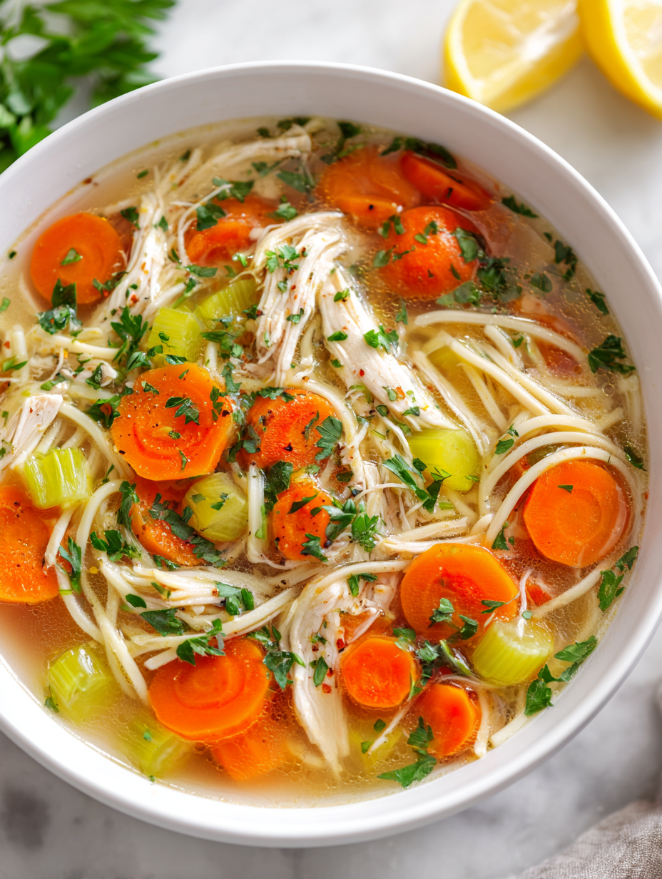 Crockpot Chicken Soup Recipe