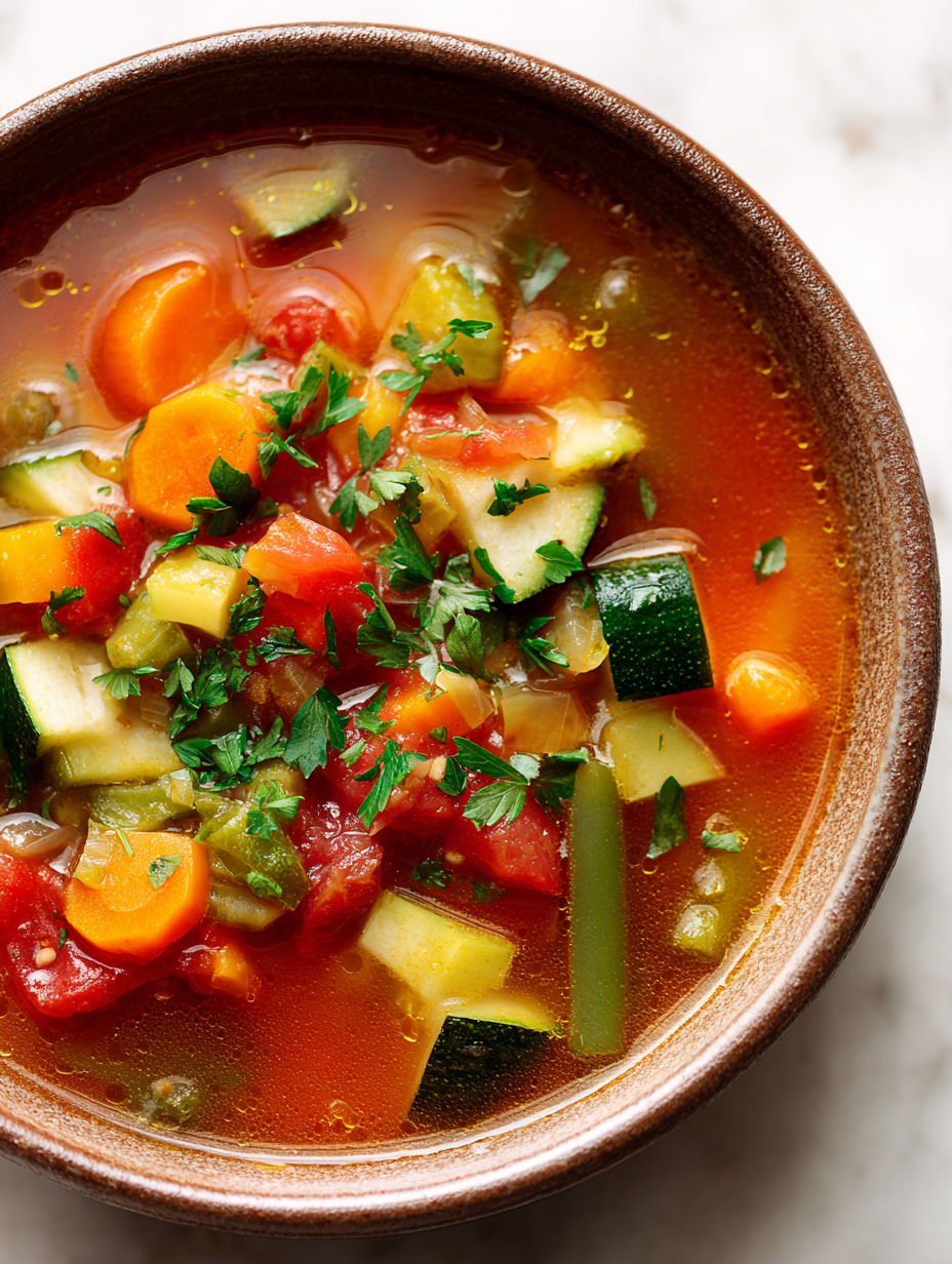 Crockpot Vegetable Soup Recipe