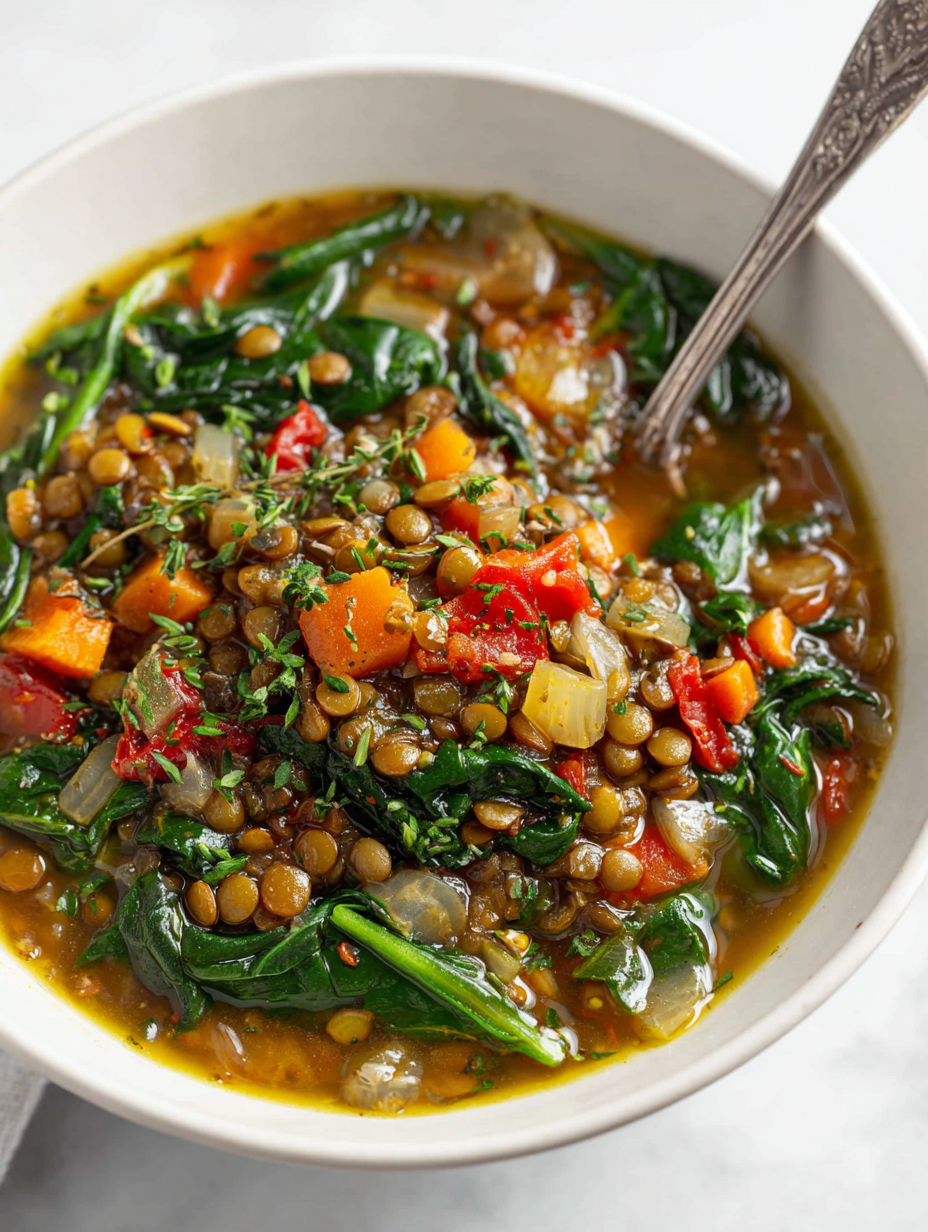 Crockpot Lentil Soup Recipe