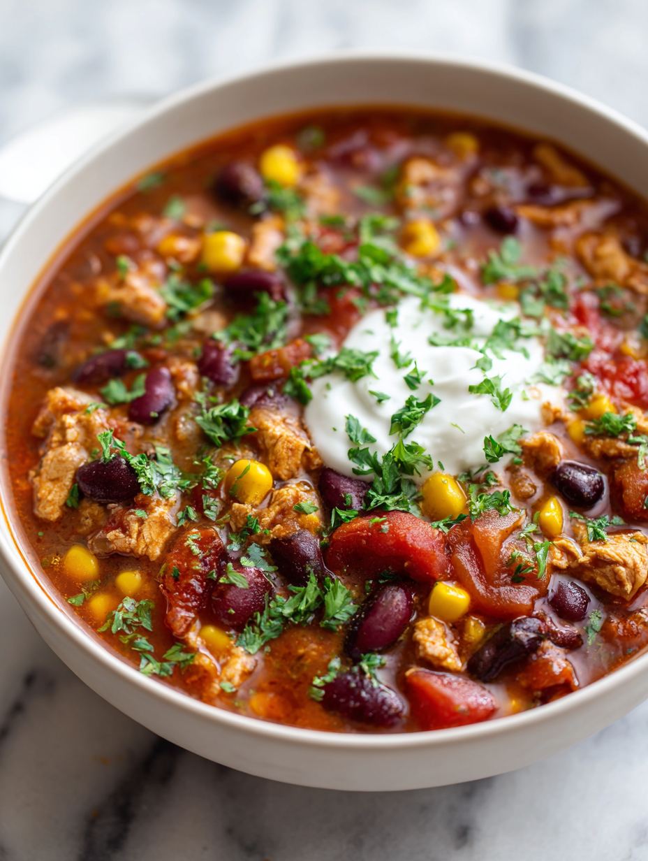 Crockpot Turkey Chili Recipe