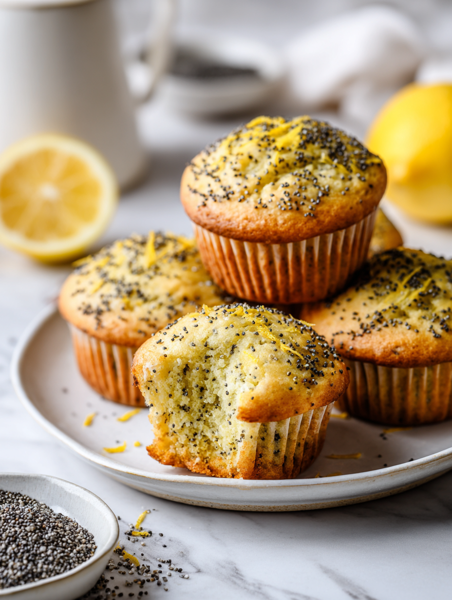 Lemon Poppy Seed Muffins Recipe