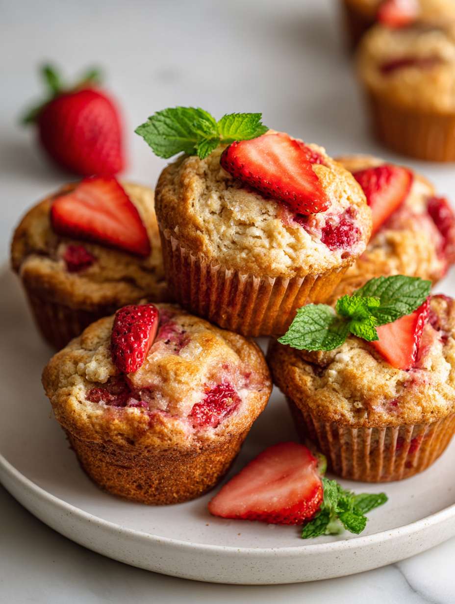 Strawberry Muffins Recipe