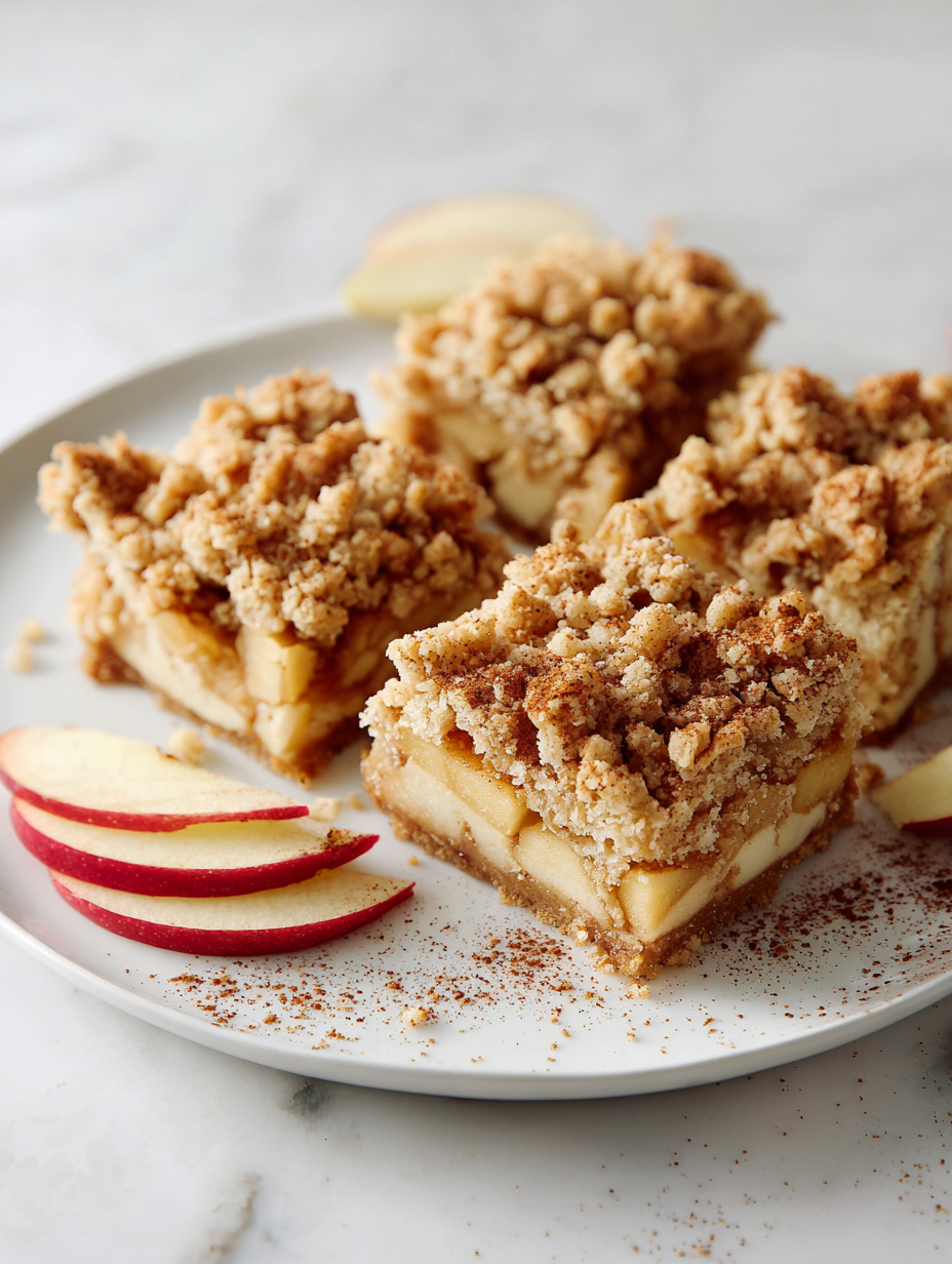 Apple Crumble Bars Recipe